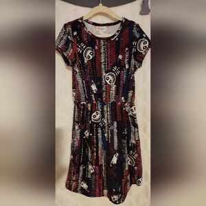 Girls Lularoe Nightmare Before Christmas Mae Size 8